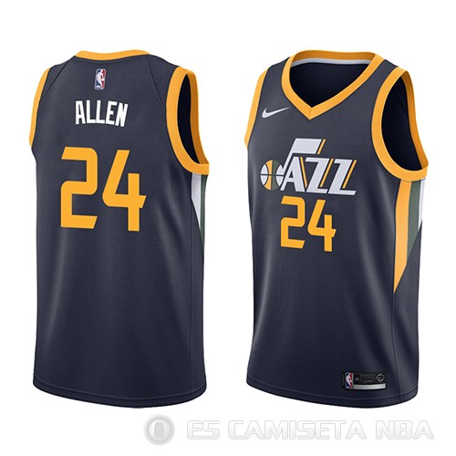 Camiseta Grayson Allen #24 Utah Jazz Icon 2018 Azul - Haga un click en la imagen para cerrar